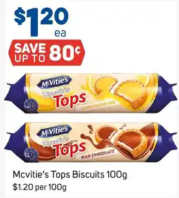 Foodland Mcvitie's Tops Biscuits offer