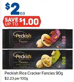 Foodland Peckish Rice Cracker Fancies offer