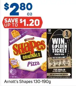 Foodland Arnott's Shapes Pizza offer