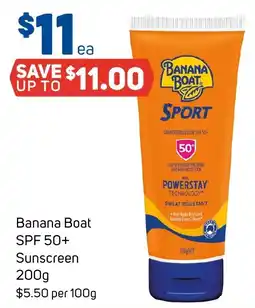 Foodland Banana Boat SPF 50+ Sunscreen offer