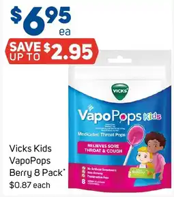 Foodland Vicks Kids VapoPops offer