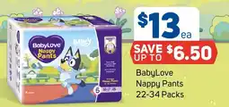 Foodland BabyLove Nappy Pants offer