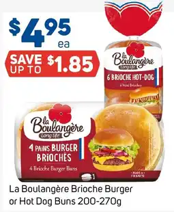 Foodland La Boulangère Brioche Burger or Hot Dog Buns offer