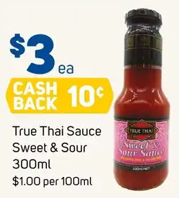 Foodland True Thai Sauce Sweet & Sour offer