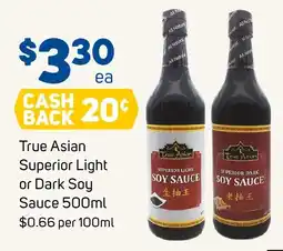 Foodland True Asian Superior Light Soy Sauce offer