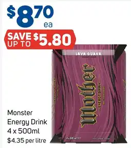 Foodland Monster Energy Drink offer