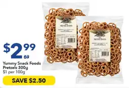 Ritchies Yummy Snack Foods Pretzels offer