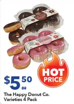 Ritchies The Happy Donut Co. Varieties offer