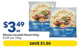 Ritchies Mission Souvlaki Bread offer