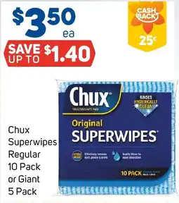 Foodland Chux Superwipes offer