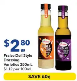 Ritchies Praise Deli Style Dressing Varieties offer