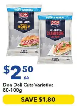 Ritchies Don Deli Cuts Varieties offer