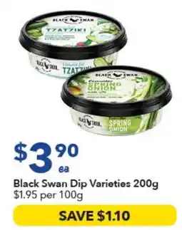 Ritchies Black Swan Dip Varieties offer