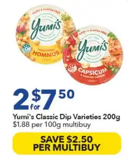 Ritchies Yumi's Classic Dip Varieties offer
