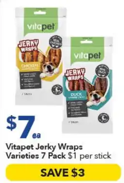Ritchies Vitapet Jerky Wraps Varieties offer