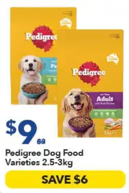 Ritchies Pedigree Dog Food Varieties offer