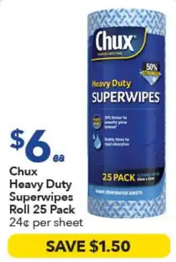 Ritchies Chux Heavy Duty Superwipes offer