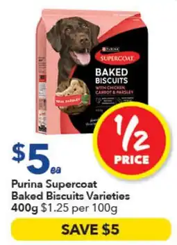 Ritchies Purina Supercoat Baked Biscuits Varieties offer