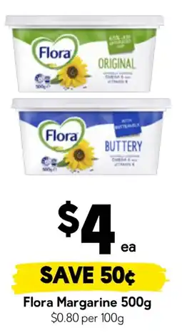 Drakes Flora Margarine offer