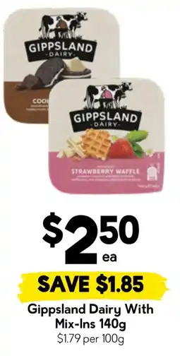 Drakes Gippsland Dairy With Mix-Ins offer