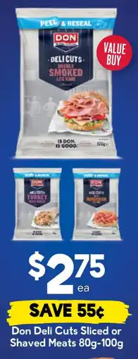 Drakes Don Deli Cuts Sliced or Shaved Meats offer