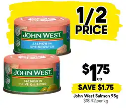 Drakes John West Salmon offer