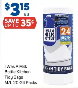 Foodland I Was A Milk Bottle Kitchen Tidy Bags offer