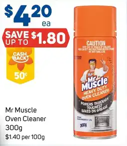 Foodland Mr Muscle Oven Cleaner offer
