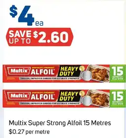 Foodland Multix Super Strong Alfoil offer