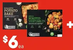Foodland Scalloped Potato Bake Mixed Roasted Vegetables offer