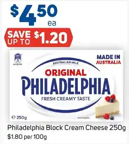 Foodland Philadelphia Block Cream Cheese offer