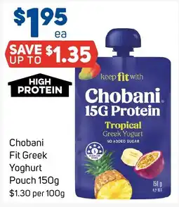 Foodland Chobani Fit Greek Yoghurt offer