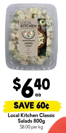 Drakes Local Kitchen Classic Salads offer