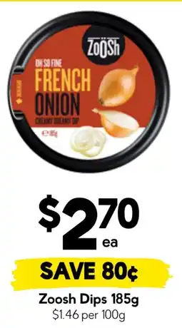 Drakes Zoosh Dips offer