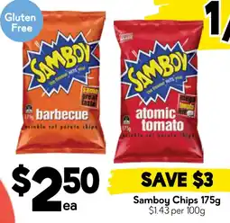 Drakes Samboy Chips offer