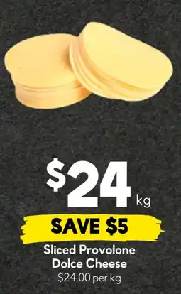 Drakes Sliced Provolone Dolce Cheese offer
