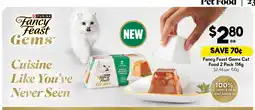 Drakes Fancy Feast Gems Cat Food 2 Pack offer