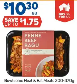 Foodland BowlSome Heat & Eat Meals offer