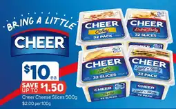 Foodland Cheer Cheese Slices offer
