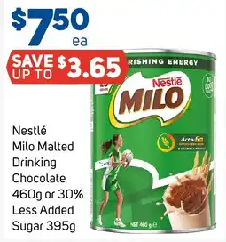 Foodland Nestlé Milo Malted Drinking Chocolate offer