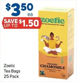 Foodland Zoetic Tea Bags offer