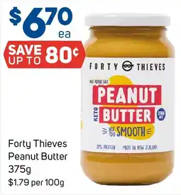Foodland Forty Thieves Peanut Butter offer