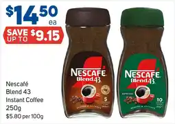 Foodland Nescafe Blend 43 Instant Coffee offer