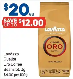 Foodland LavAzza Qualita Oro Coffee Beans offer