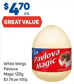 Foodland White Wings Pavlova Magic offer