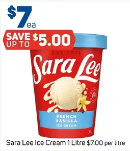 Foodland Sara Lee Ice Cream offer