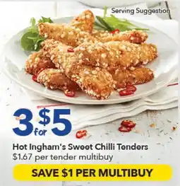Ritchies Hot Ingham's Sweet Chilli Tenders offer