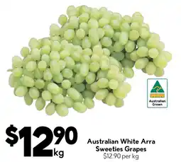 Drakes Australian White Arra Sweeties Grapes offer