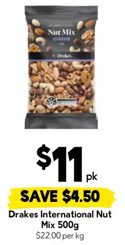 Drakes Drakes International Nut Mix offer