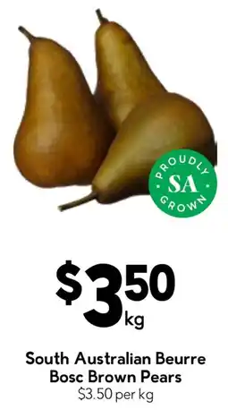 Drakes South Australian Beurre Bosc Brown Pears offer